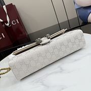 Gucci Dionysus Medium Shoulder Bag Ivory GG Canvas ‎874735 - 28x14x7cm - 3