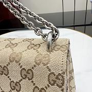 Gucci Dionysus Medium Shoulder Bag Sand and Brown GG Canvas ‎874735 - 28x14x7cm - 3
