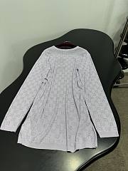 Gucci Fine Silk T-Shirt With GG Crystals In Lilac 852233 - 6