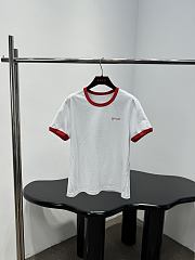 Gucci Cotton Jersey T-Shirt With Embroidery In White ‎859729 - 1