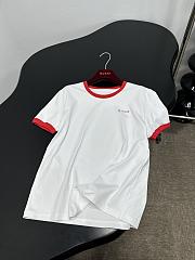 Gucci Cotton Jersey T-Shirt With Embroidery In White ‎859729 - 6