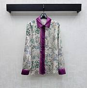 Gucci Printed Silk Twill Shirt In Muticolour ‎856092  - 6