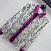 Gucci Printed Silk Twill Shirt In Muticolour ‎856092  - 3
