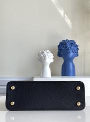 LV Capucines MM Taurillon Leather Black M54663 - 31.5x20x11cm - 2