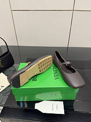 Bottega Veneta Charlotte Mary Jane Ballerina Espresso - 2