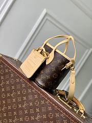 LV Neverfull Bandouliere Inside Out BB Tote Bag Monogram Banana M29228 - 26.5x16.5x11cm - 2