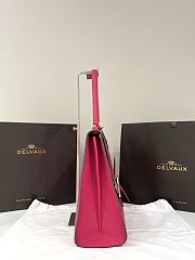 Delvaux Brillant Tempo Allure Calf Candy Sky - 37.5x28x13.5cm - 6