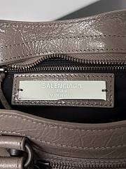 Balenciaga Le City Bag Mini in Taupe Arena Lambskin - 23.8x16x6.3cm - 2
