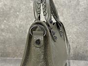 Balenciaga Le City Bag Mini in Green Arena Lambskin - 23.8x16x6.3cm - 6