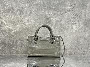 Balenciaga Le City Bag Mini in Green Arena Lambskin - 23.8x16x6.3cm - 2