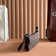 Gucci Gossip Small Shoulder Bag Dark Brown GG Canvas 875847 - 21x11.5x3cm - 6