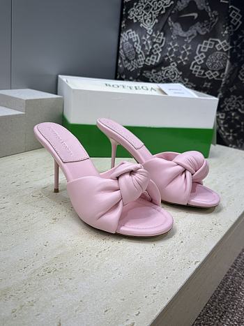 Bottega Veneta Cherry Mule Pink 9cm 
