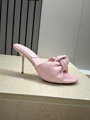 Bottega Veneta Cherry Mule Pink 9cm  - 3