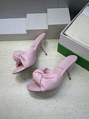 Bottega Veneta Cherry Mule Pink 9cm  - 4