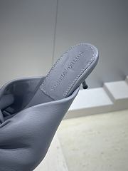 Bottega Veneta Cherry Mule Gray 5cm - 5
