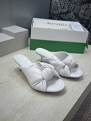 Bottega Veneta Cherry Mule White 5cm - 6