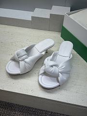 Bottega Veneta Cherry Mule White 5cm - 5