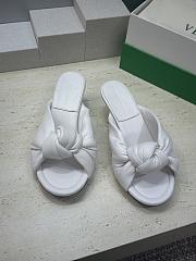 Bottega Veneta Cherry Mule White 5cm - 2