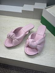 Bottega Veneta Cherry Mule Pink 5cm - 5