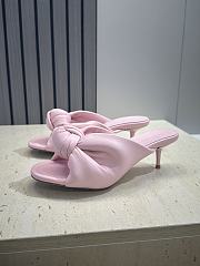 Bottega Veneta Cherry Mule Pink 5cm - 4
