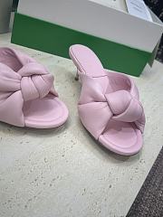 Bottega Veneta Cherry Mule Pink 5cm - 2