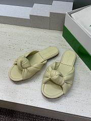 Bottega Veneta Cherry Flat Mule Butter Yellow  - 3