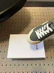 Celine Alan Sneaker With Triomphe In Canvas Green - 5