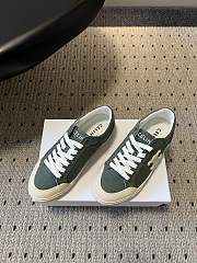 Celine Alan Sneaker With Triomphe In Canvas Green - 4