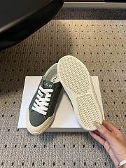 Celine Alan Sneaker With Triomphe In Canvas Green - 2