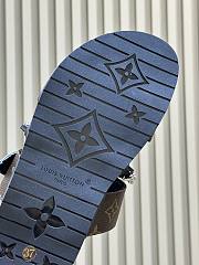 LV Vibe Comfort Mule Black Lambskin/Monogram Canvas 1AJOJJ - 3