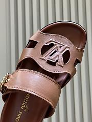 LV Isola Comfort Mule Brown Plain Calf Leather 1AJOPL - 5