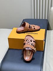 LV Isola Comfort Mule Brown Plain Calf Leather 1AJOPL - 2