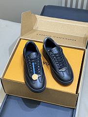 LV Flash Sneaker Black Plain Calf Leather 1AJA38  - 6