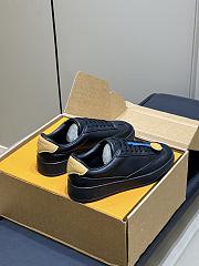 LV Flash Sneaker Black Plain Calf Leather 1AJA38  - 5