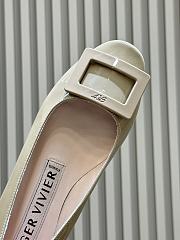 Roger Vivier U Look Ballerinas In Patent Leather Gray - 4