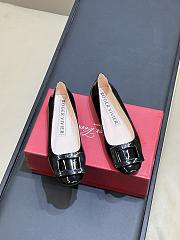 Roger Vivier U Look Ballerinas In Patent Leather Black - 4