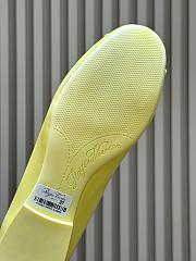 Roger Vivier U Look Ballerinas In Patent Leather Yellow - 5