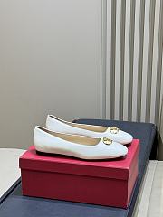 Valentino VLogo Signature Ballerina In Nappa Butter - 3