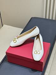 Valentino VLogo Signature Ballerina In Nappa Butter - 2