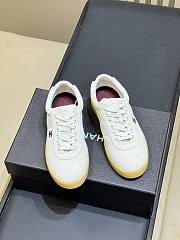Chanel Trainers Velvet Calfskin & Calfskin White & Black G47271 - 3