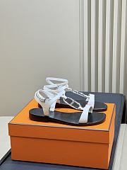 Hermes Marinella Sandal White - 5