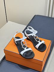 Hermes Marinella Sandal White - 3