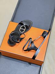 Hermes Marinella Sandal Black - 5