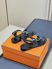 Hermes Marinella Sandal Black - 4