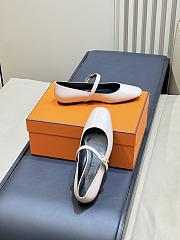 Hermes Jane Ballet Flat Beige - 5