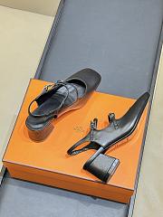 Hermes Jackie 50 Pump Black - 5