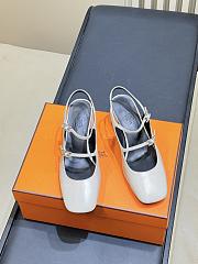 Hermes Jackie 50 Pump Beige - 3