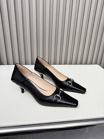 Gucci Women's Vittoria Pump Black 862776 55mm