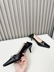 Gucci Women's Vittoria Pump Black 862776 55mm - 4
