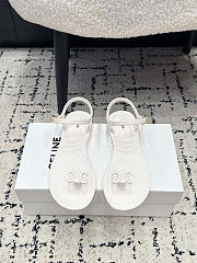 Celine Jelly Bay Sandal In Eco Certified PVC White - 1